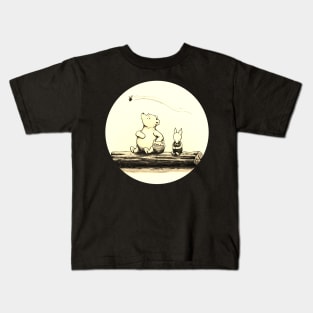 Bear | An adventure was going to happen | Vintage Kids T-Shirt